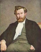 Pierre-Auguste Renoir Portrait of Alfred Sisley, china oil painting artist